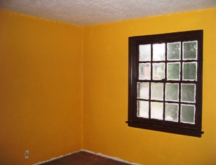 Dining room after painting